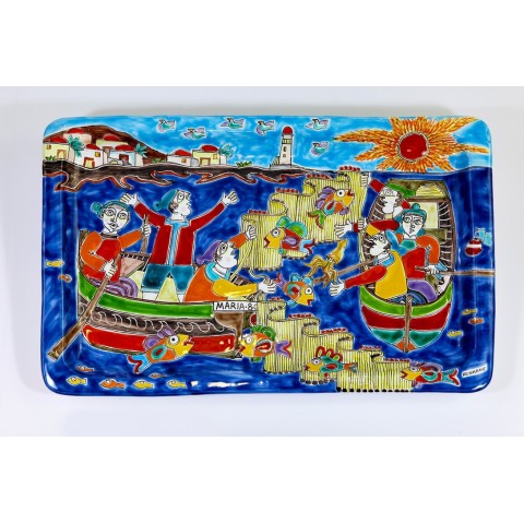 Vassoio DS Rettangolare Pescatori VSS43DS-01 Vassoio DS Rettangolare Pescatori VSS43DS-01